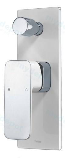 Seto Wall Mixer with Diverter(Chrome & White)