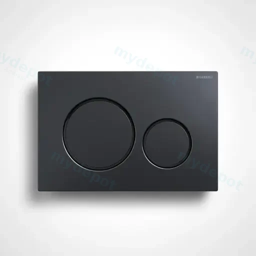 Sigma20 Matt Black Plate With Black Trim