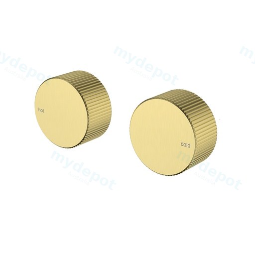 Soko 1/4 Turn C/D Wall Top Assembly Brushed Gold