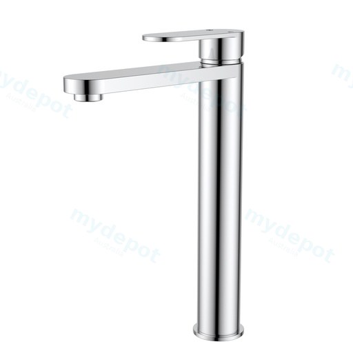 Sora SS Highrise Basin Mixer Chrome