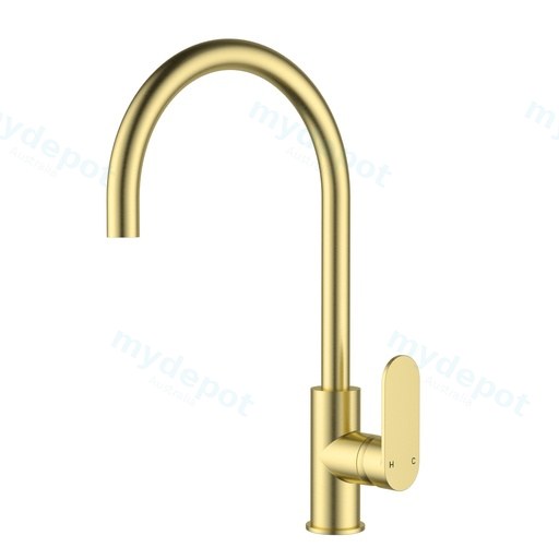 Sora SS Sink Mixer Brushed Gold