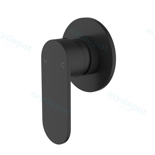 Sora SS Wall Mixer Trim Kits Matt Black