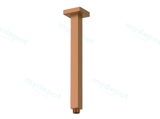 Square Ceiling Shower Arm 300mm Brushed Bronze