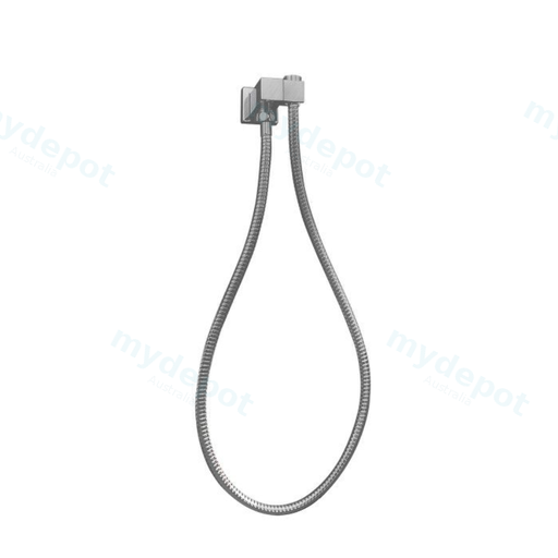 Square Brushed Nickel Shower Rail without Handheld Shower