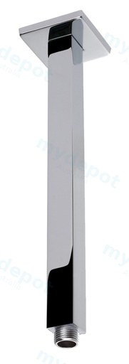 Square Vertical Shower Arm(Chrome)