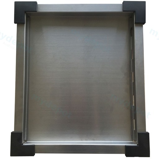 Square Tray with Side Hole For Cora/ Eden undermount sink (304 Stainless Steel)