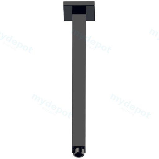 Square Vertical Shower Arm(Matt Black)