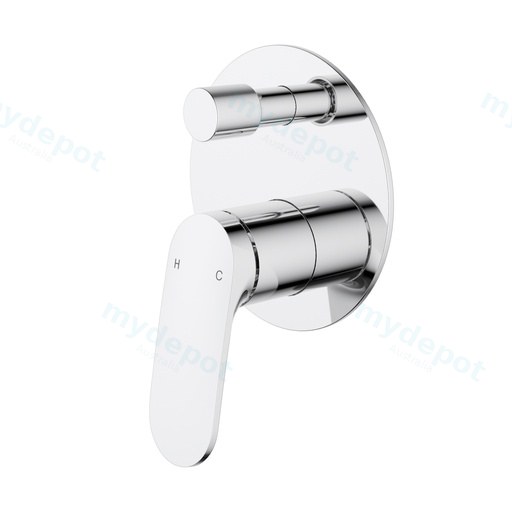 Sulu II Wall Diverter Mixer Trim Kits Chrome