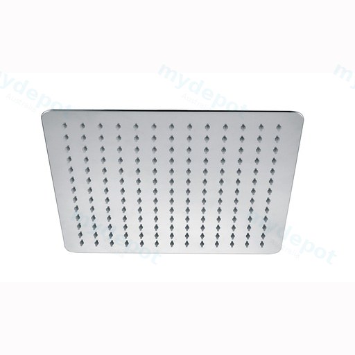 Super-slim Square Chrome Rainfall Shower Head 300mm