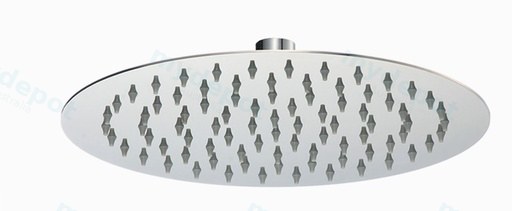 Super-slim Round Chrome Rainfall Shower Head 250mm