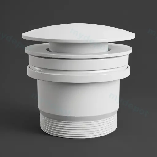 Universal Pop Up Waste Gloss White