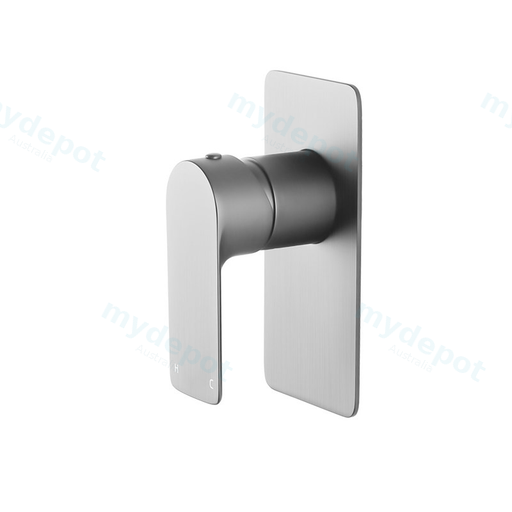 VOG Series Solid Brass Brushed Nickel Wall Mixer