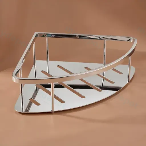 Vog Chrome Stainless Steel Shower Shelf