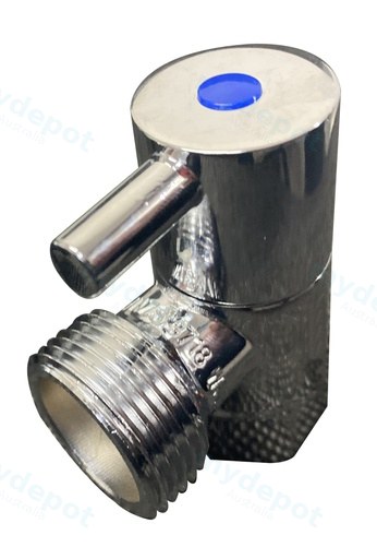WM Cock, 3/4 Turn,Pin-lever handle(Chrome)