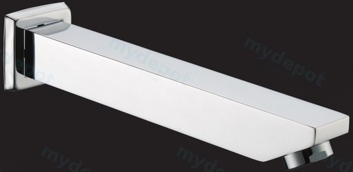 Yale Square Bath Spout 160mm(Chrome)