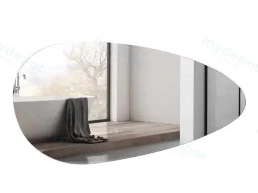 1200x750mm Pebble Shape Backlit Led Mirror
