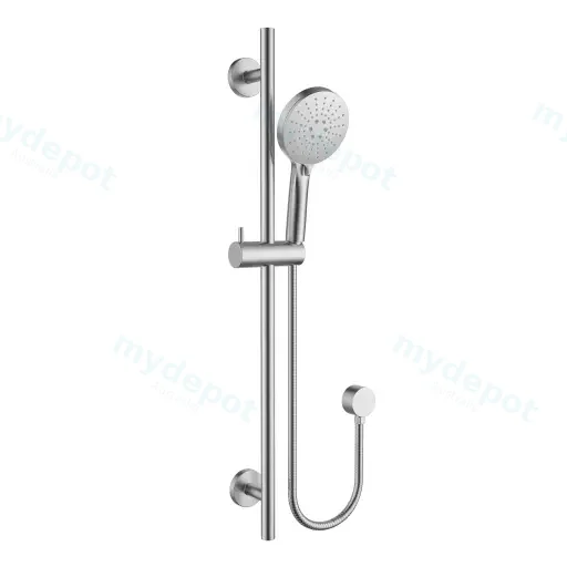 Otus Slimline Rail Shower Brushed Nickel