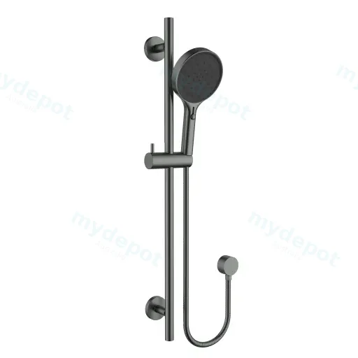 Sulu II Rail Shower Gun Metal