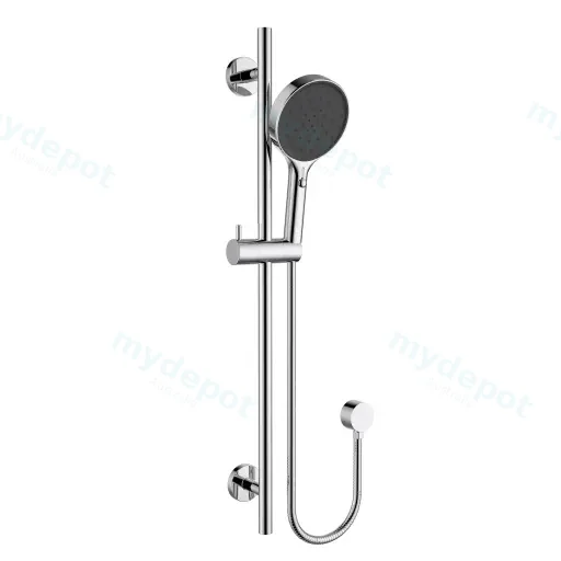 Sulu II Rail Shower Chrome