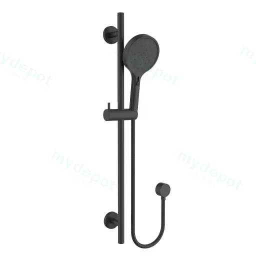 Sulu II Rail Shower Matt Black