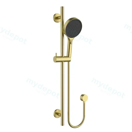 Sulu II Rail Shower Brushed Gold