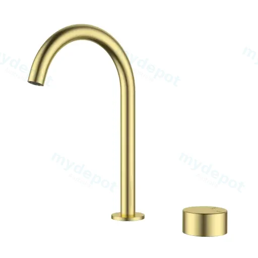 Hali Hob Basin Mixer Brushed Gold