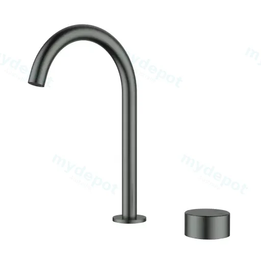 Hali Hob Basin Mixer Gun Metal