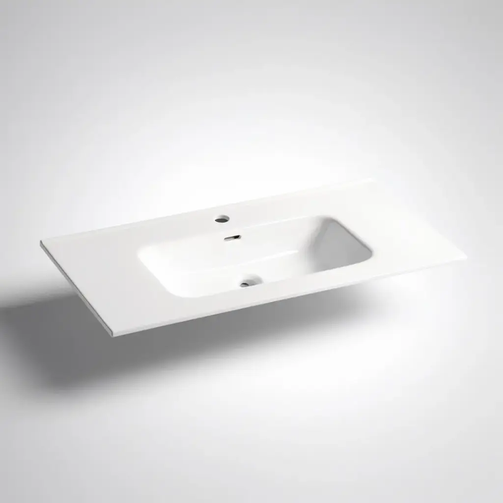 1200x460x165mm Ora Basin Thin Edge Ceramic Top