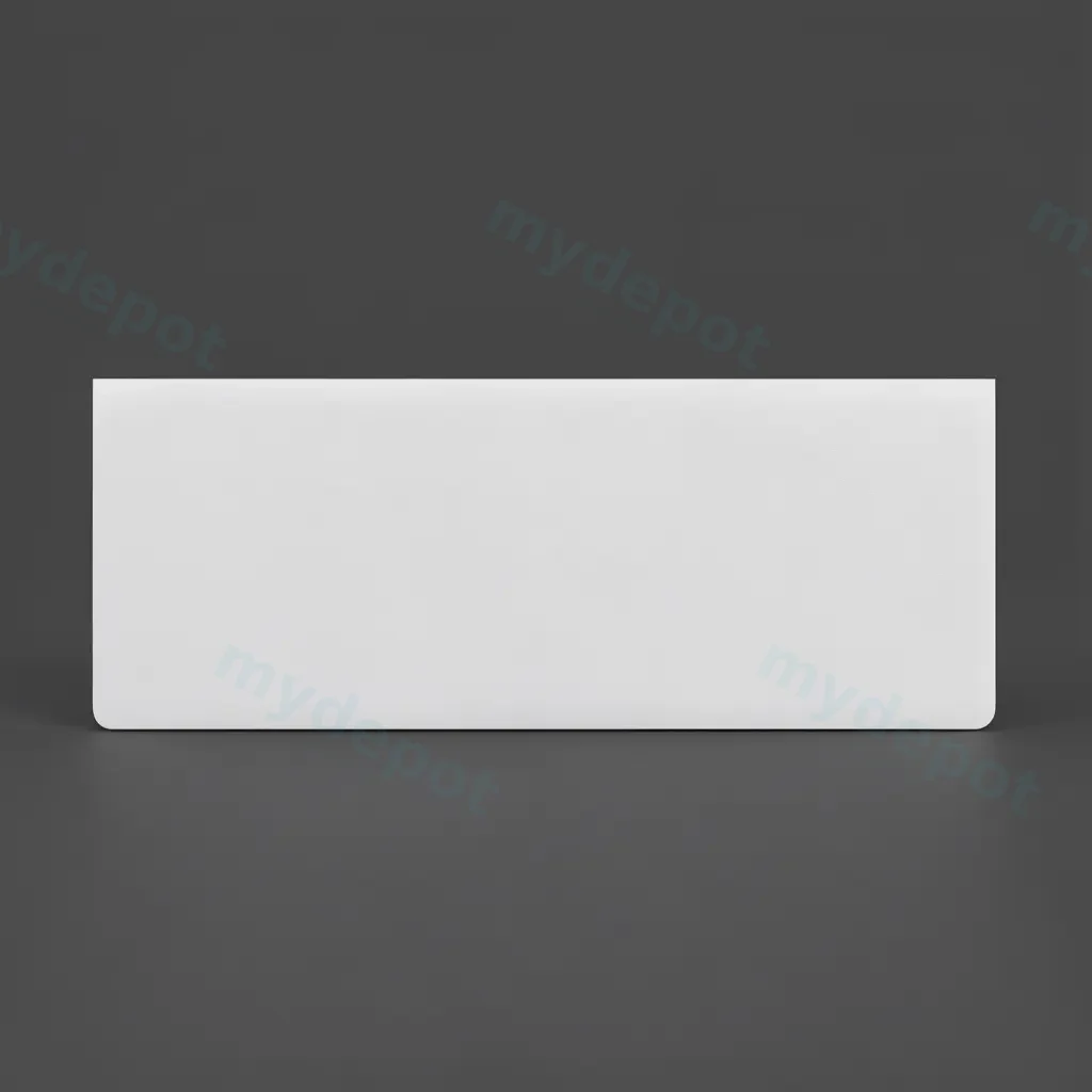 1200x465x15mm Matte White Sintered Stone Top Benchtop