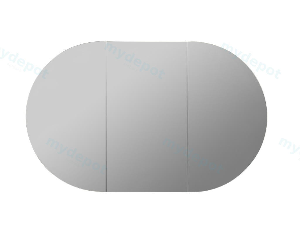 1200X750X150mm Matte White Allison Pill Shaving Cabinet