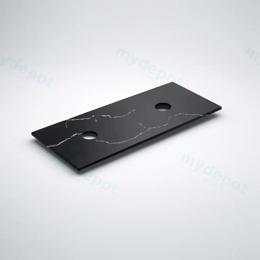 [56320] 1205X465X12mm Calacatta Night Solid Surface Stone Top