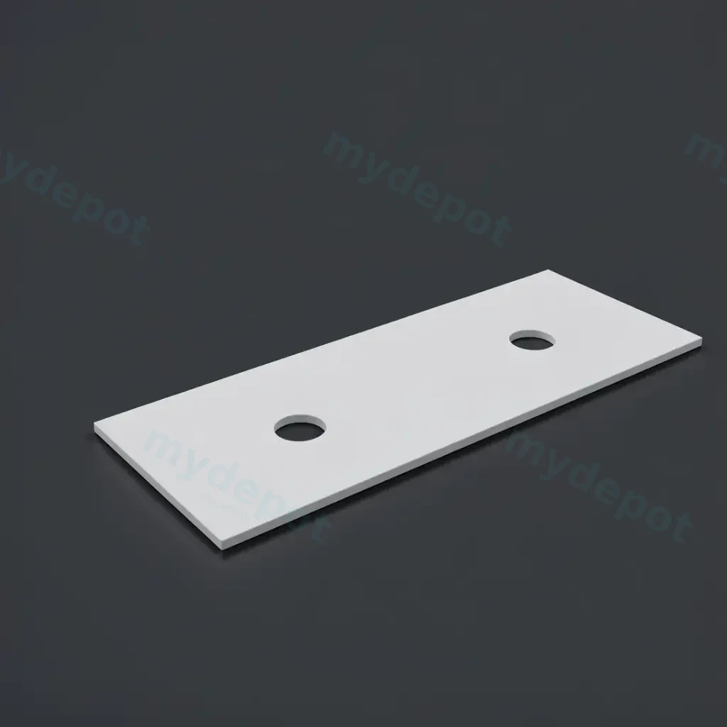 [56109] 1205X465X12mm Matte White Solid Surface Blanco Stone Top