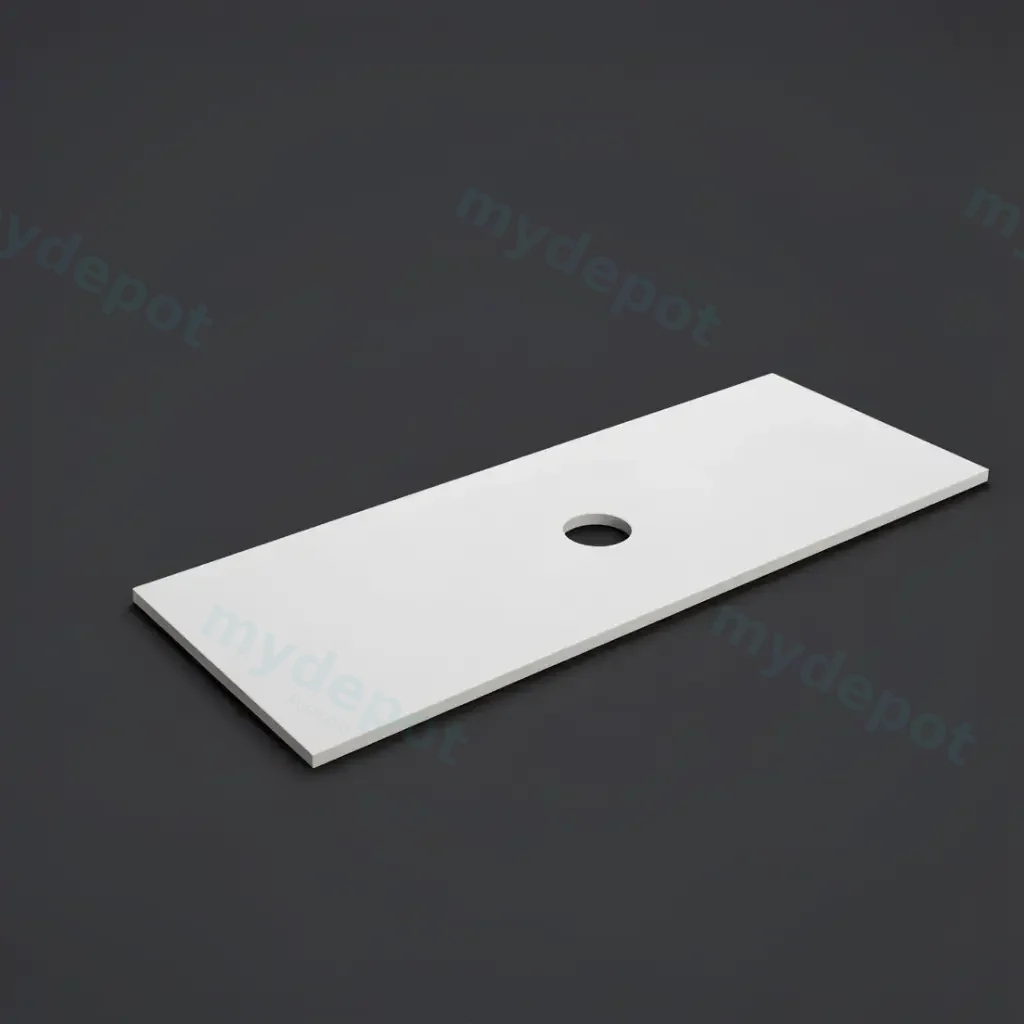 [56408] 1205X465X20mm Blanco White(WG034) Zero Silica Engineer Stone Top