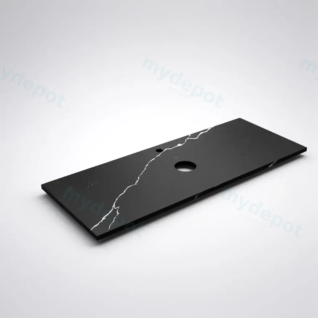[56385] 1205X465X20mm Calacatta Night (WG485)Zero Silica Engineer Stone Top