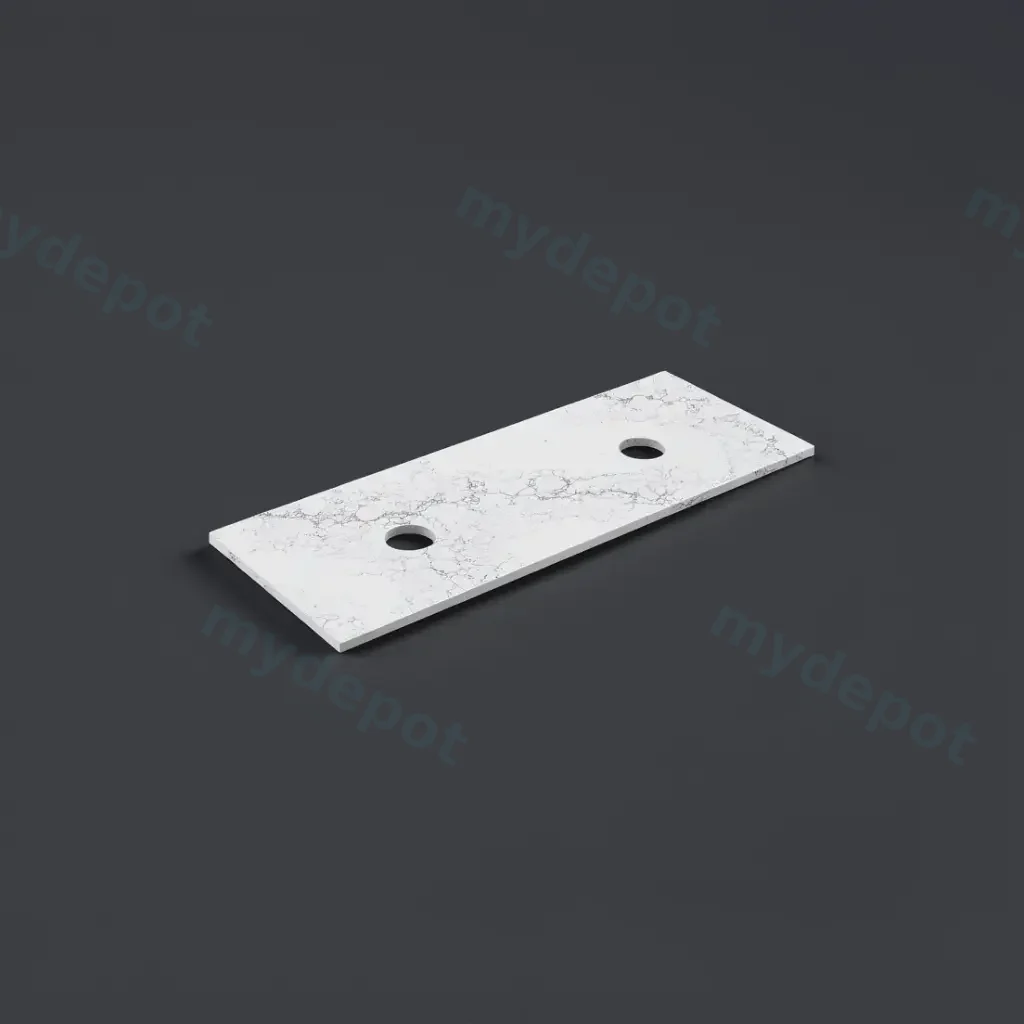 [56365] 1205X465X20mm Calacatta White (WG486) Zero Silica Engineer Stone Top