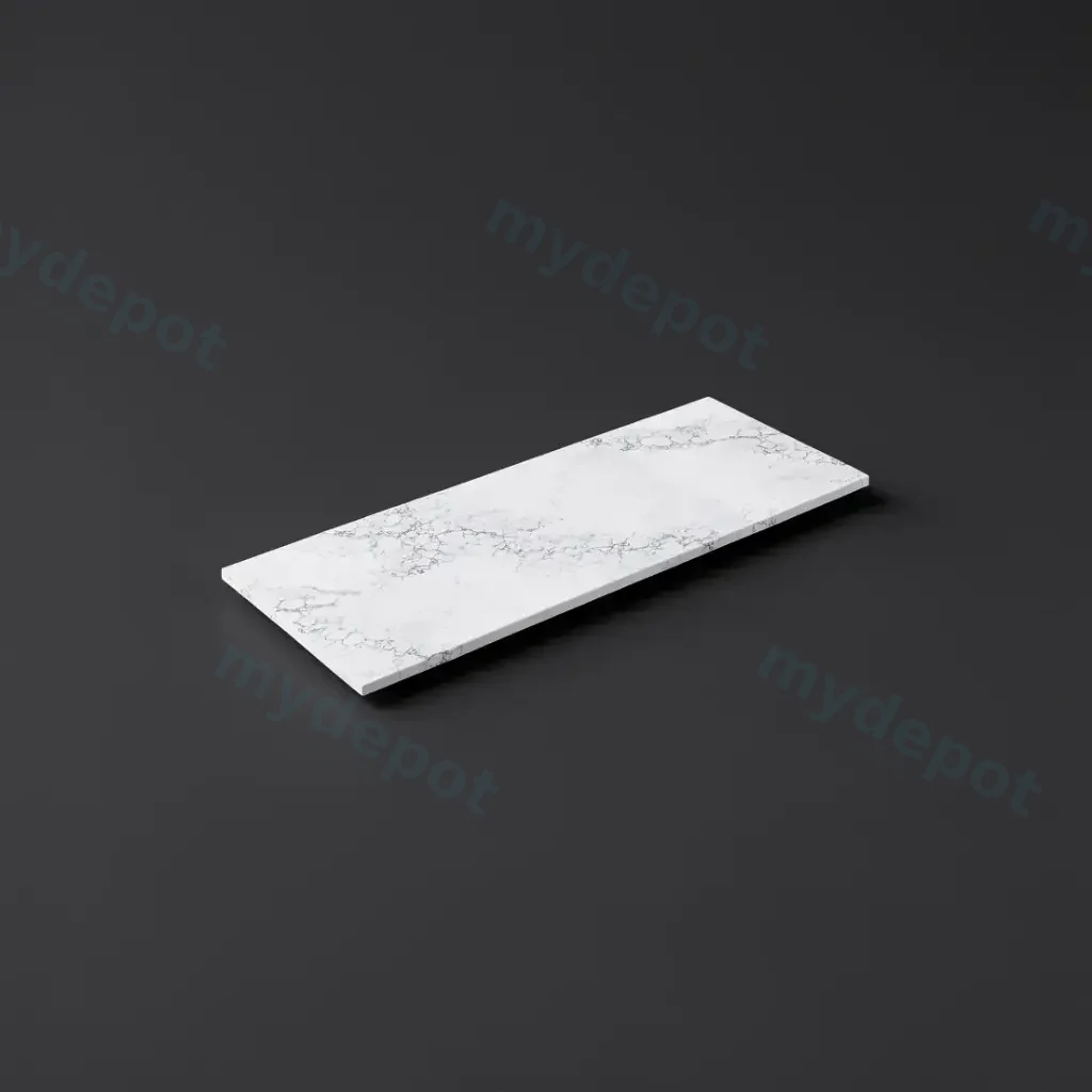 [56358] 1205X465X20mm Calacatta White (WG486) Zero Silica Engineer Stone Top