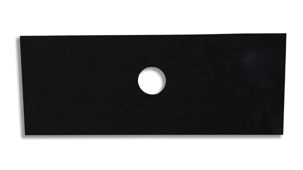 [50685] 1205x465x15mm Balck Zero Silica Quartz Square Corner Stone Top