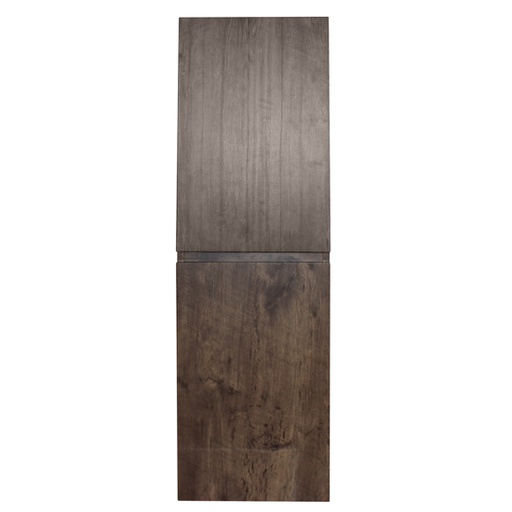 1350mm Dark Oak MDF 2 Doors Tall Boy Vanity