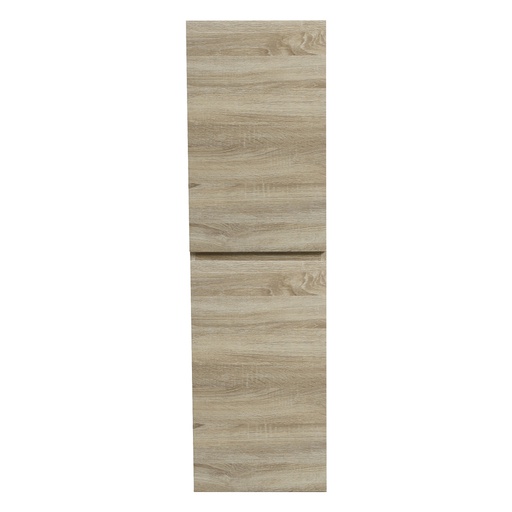 [93225/TB1350-WO] 1350mm White Oak MDF 2 Doors Tall Boy Vanity