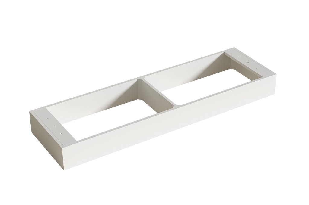 [56687] 1490X435X150 Matte White Kickboard