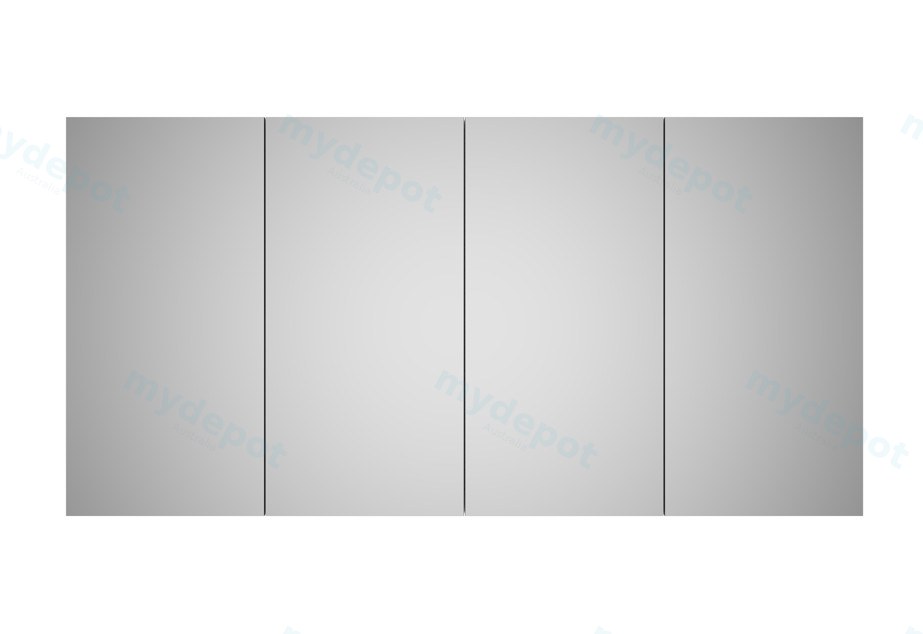 [56868] 1500*155*750mm Alpha PVC Shaving Cabinets