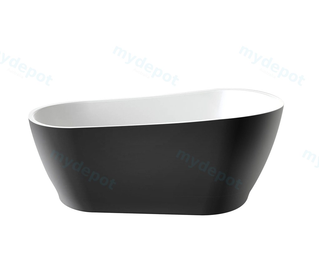 1500*830*670mm Cannes Freestanding Designer Gloss White Bathtub