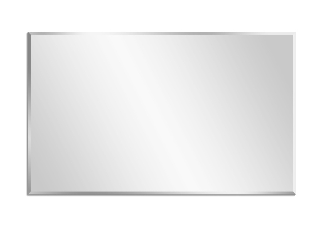 1500x900mm Bevel Edge Rectangle Plain Mirror