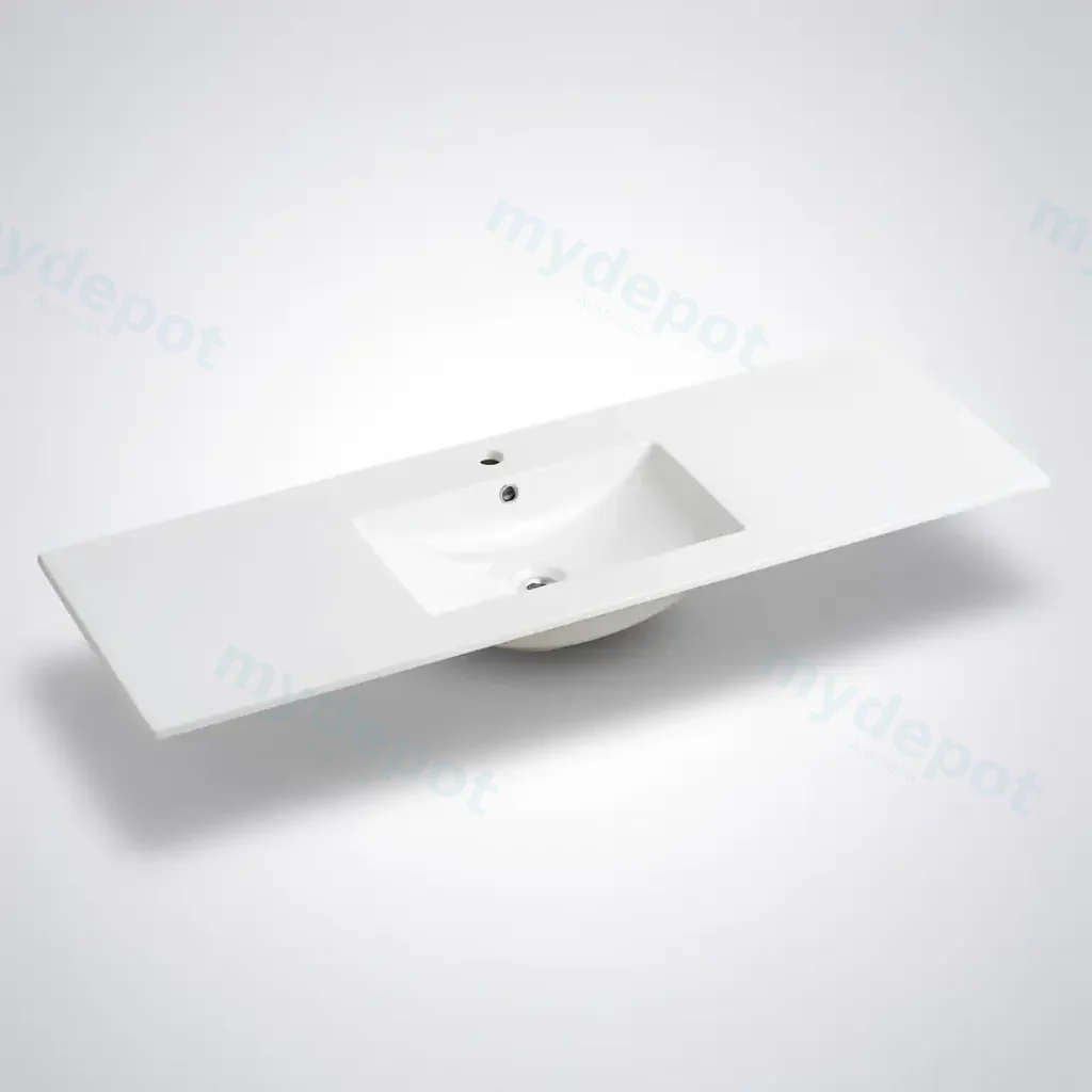 [90108/CT1546] 1500L*460D*180HMM NANA GLOSS WHITE THIN EDGE CERAMIC TOP