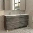 1500mm Dark Grey MDF 4 Drawers Freestanding Bathroom Vanity Cabinet Only