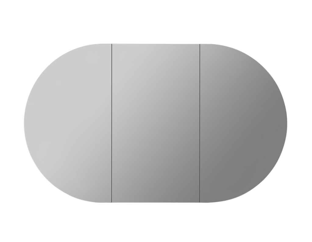 [55967] 1500X800X150mm Matte White Allison Pill Shaving Cabinet