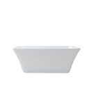 1500mm Gloss White Acrylic Free Standing Bathtub