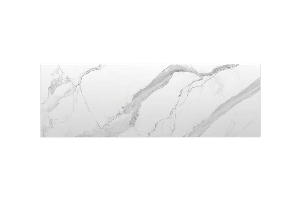 [90173/K155ST-WM] 1500mm White Marble Look Sintered Stone Top Matte Finish Benchtop