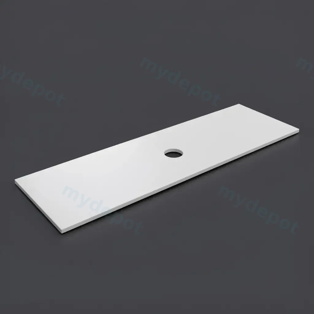 [56409] 1505X465X20mm Blanco White(WG034) Zero Silica Engineer Stone Top