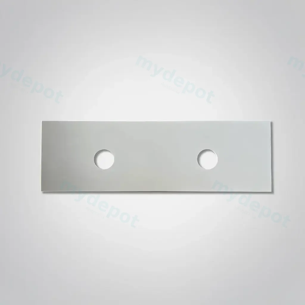 1505x465x15mm Luna White Zero Silica Quartz Square Corner Stone Top